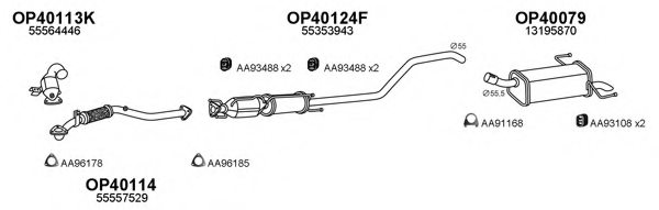 VENEPORTE 770165 Exhaust System
